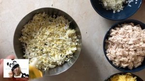 САЛАТ "ЛЕСНАЯ ПОЛЯНА"  Красивый и вкусный салат для праздничного стола