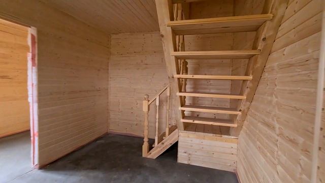 Каким должен быть двухэтажный каркасник? | Обзор каркасного дома 6х8 м² с террасой в д. Алакюля смотреть онлайн