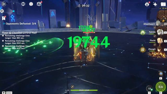 C0 Alhaitham Spread with Toukabou Shigure | Genshin Impact 3.3 Spiral Abyss Floor 12 First Half смотреть онлайн