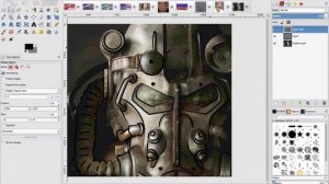 GIMP SPEED DRAWING: Fallout 4