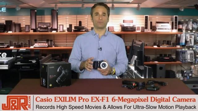 Casio EXILIM Pro EX-F1 6-Megapixel Digital Camera - EXILIM Camera from JR.com смотреть онлайн