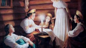 Гадания в рождественский сочельник.