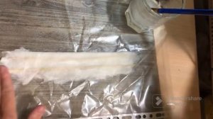 Колёса из ваты на проволочном каркасе для ватной игрушки