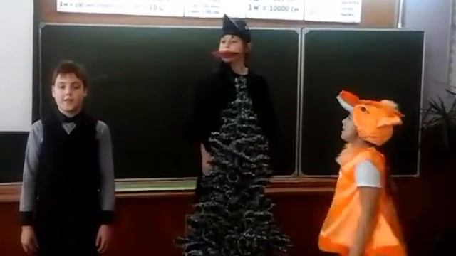 Страна читающая — «Холмовская СШ 4а» читает произведение «Ворона и Лисица» И. А. Крылова смотреть онлайн