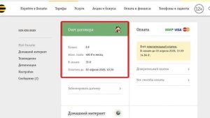 Как узнать сумму и срок оплаты по своему тарифу? || Домашний Интернет и ТВ Билайн