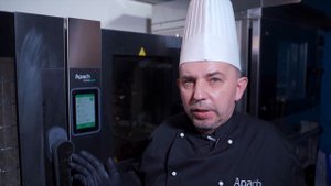 Пароконвектомат Apach Cook Line. Рисовая каша
