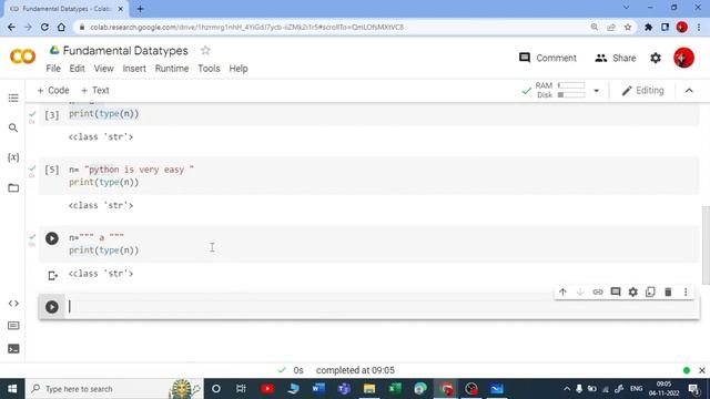 5. Fundamentals of Data Types - II | Int, Float, Str, Bool| Python for All | For Complete Beginners