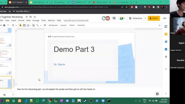 Let's "GIT it Together": Git and GitHub Workshop || Bonus: Host a static website using GitHub смотреть онлайн
