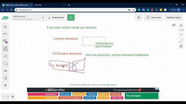 job roles in python tutorial in telugu -2| complete python tutorials in telugu
