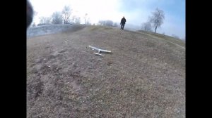 First & Last Flight Parma Aero Sprint RC Airplane Crash