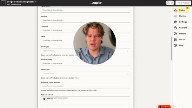 Zapier and ChatGPT For Google Contacts: OpenAI For Creating Contacts | Tutorial смотреть онлайн