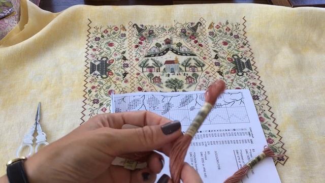 113. Вышивка Крестом. Мои процессы( Сэмплер Вдохновение, Дименшенс)