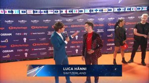 Luca Hänni (Switzerland ) on Orange Carpet Opening Ceremony Eurovision 2019