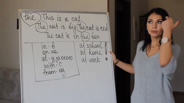 Урок 2. Артикль The, He/She/It (his, her, its) Грамматика английского.