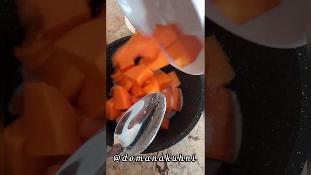 "Тыква в карамели"Безумно вкусный  десерт#тыкварецепт#десерт