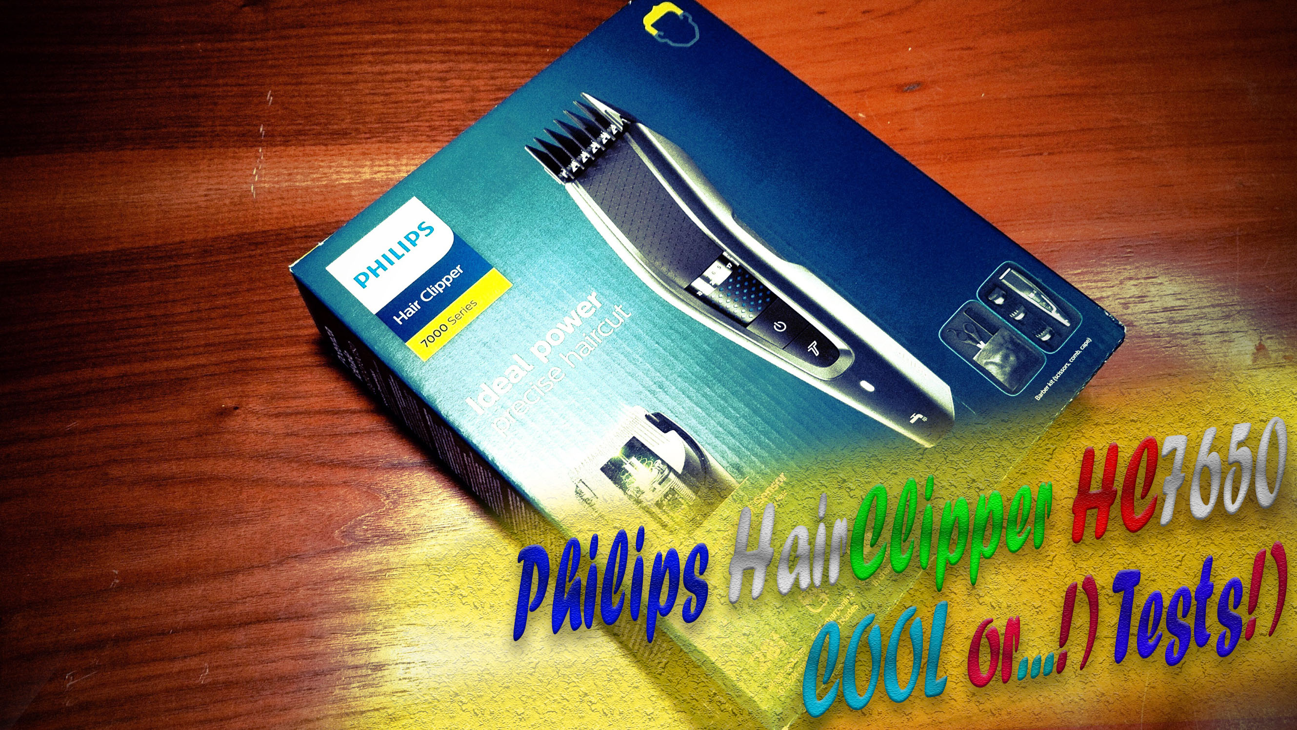 Машинка для стрижки волос Philips HairClipper HC7650. ЧЁ сразу ПАРИКМАХЕР или фиаско!)