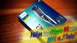 Машинка для стрижки волос Philips HairClipper HC7650. ЧЁ сразу ПАРИКМАХЕР или фиаско!)