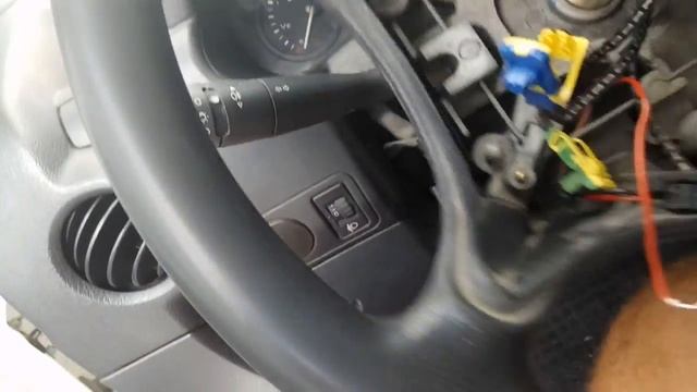 Citroen Berlingo II/ Partner 2005 – Снять-установить Руль, SRS AirBag, Подрулевое управление смотреть онлайн