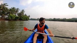 Kayaking in Mangalore | KayakBoy | Shambhavi River | Mulki | Kannada vlog | Anu and Naveen