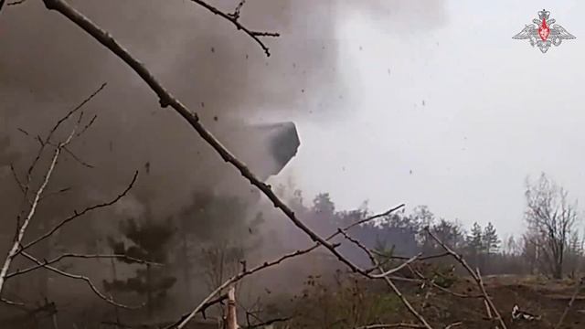Боевая работа экипажей ТОС-1 «Солнцепек»