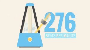 276 BPM Metronome | The BLuetiFuLL MeTRoNoME