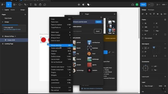 2.15 Horizontal & Vertical Scroll in Figma смотреть онлайн