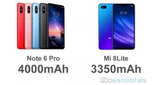 Xiaomi Mi8 Lite vs Redmi Note 6 Pro - стоит ли переплачивать? Разбираемся!
