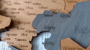 3Д карта мира Классик