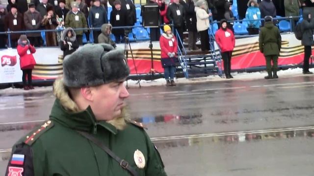 Великий Новгород 75 ти Летие освобождения от Немецких Захватчиков Военный Парад (Из архива) смотреть онлайн