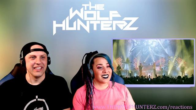 KAMELOT - Under Grey Skies ft. Charlotte Wessels (Official Live Video) THE WOLF HUNTERZ Reactions