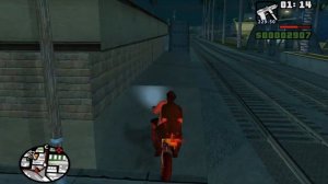 GTA San Andreas Миссия: "Не по ту сторону рельс" Быстрое прохождение