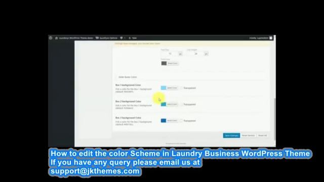 How to Change Color Scheme in Laundry Business WordPress Theme смотреть онлайн