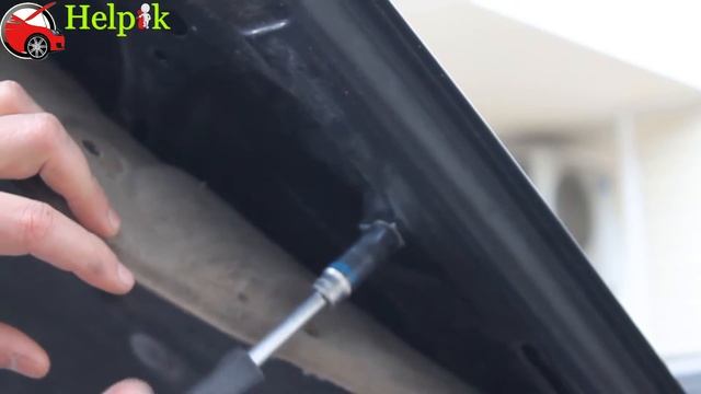 Установка упоров капота (амортизаторов) на Chevrolet Lacetti / Шевроле Лачетти (www.upora.net) смотреть онлайн