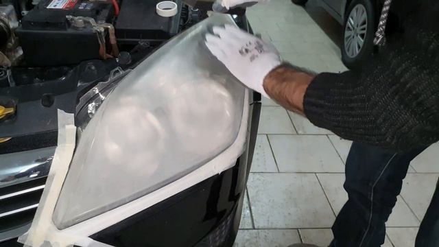 Kit rinnovamento fari auto ingialliti con polimero liquido смотреть онлайн