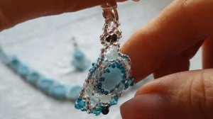 серьги АКВАМАРИН