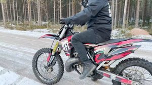 700cc 2 STROKE Dirt Bike test ride
