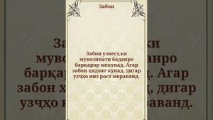 Сухан дар бораи  забон