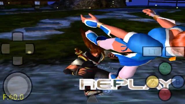 Dead or Alive 2 - Flycast Dreamcast emulator (iPhone 8 Plus)