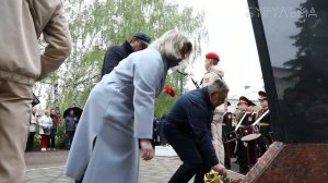 Торжественный митинг накануне Дня Победы