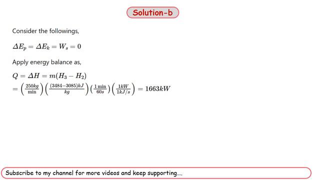 Superheated steam at 40 bar absolute and 500°C flows at a rate of 250 kg/min to an adiabatic