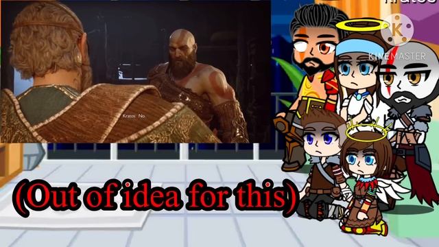 Kratos family react to thor vs kratos god of war Ragnarok.  gacha