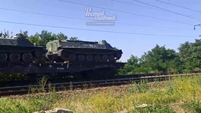 Передвижение военной техники в Ростовской области 7.7.2019 Ростов-на-Дону Главный смотреть онлайн
