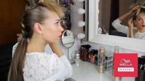 Разные образы с прической в стиле глэм-панк