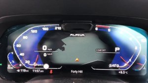 BMW X5 G05 ALPINA DISPLAY