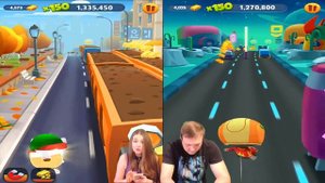 Королевский новогодний забег в игре Том за золотом! Король Том против Эльфа Анджэлы от Каталекс!