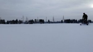 Мотобуксировщик Бурлак-М  Тест