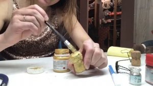 Игрушка на ёлку Ангел из пробки от шампанского