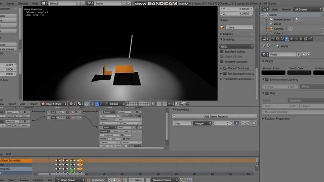 Blender [BGE] property action1 смотреть онлайн