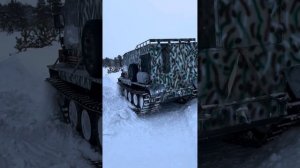 Самодельный гусеничный вездеход дизель 2л МКПП 18 января 2024 г.