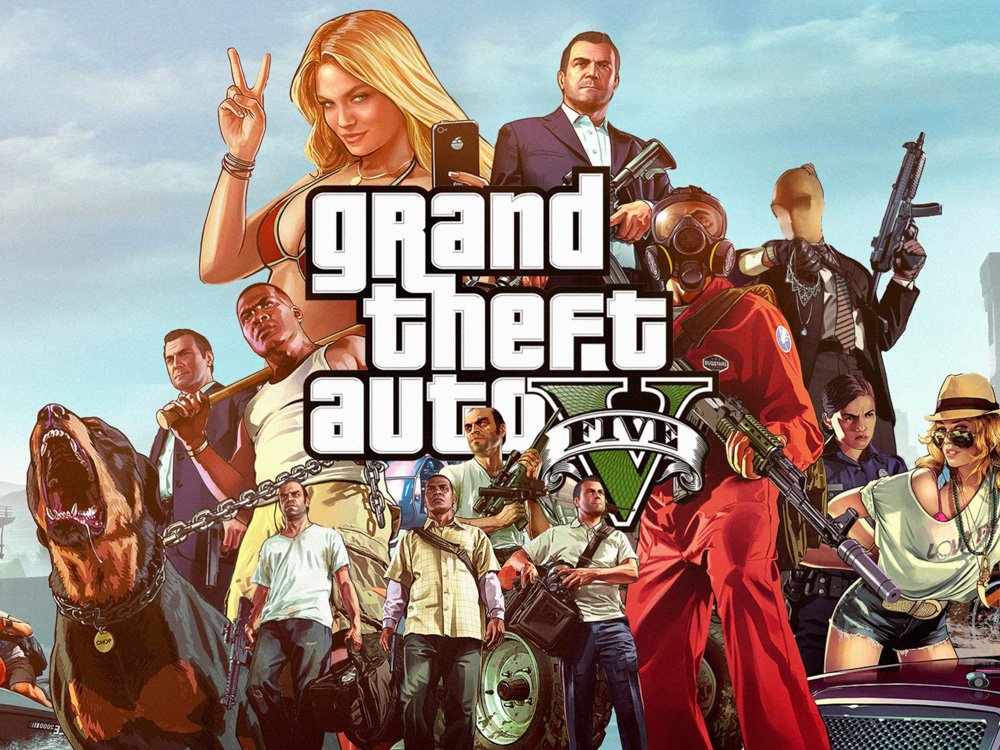 Прохождение GTA5. 1 - часть.
